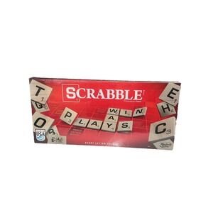 Scrabble Crossword Board Game Hasbro‎ New 2013 Sealed Made In The USA Spelling